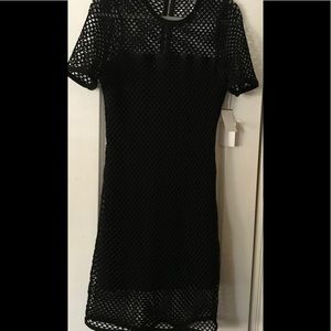 Mesh T-Shirt Dress